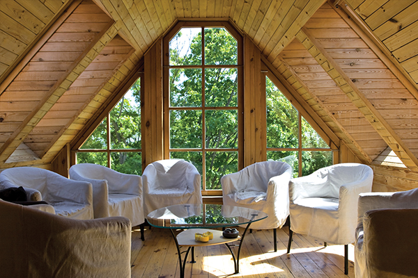 Fenêtre bois exotique 68 mm